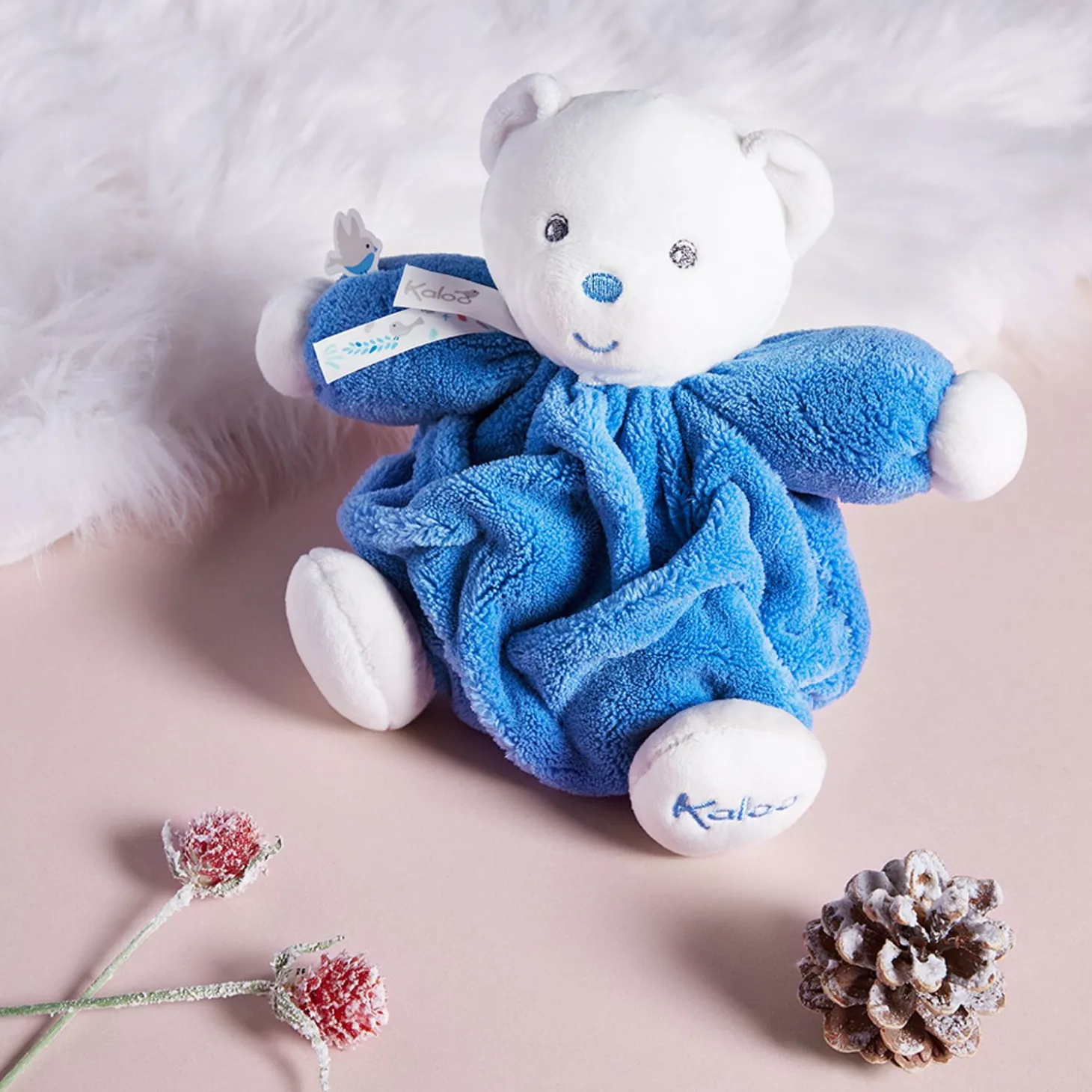 Kaloo Chubby Bear Ocean Blue