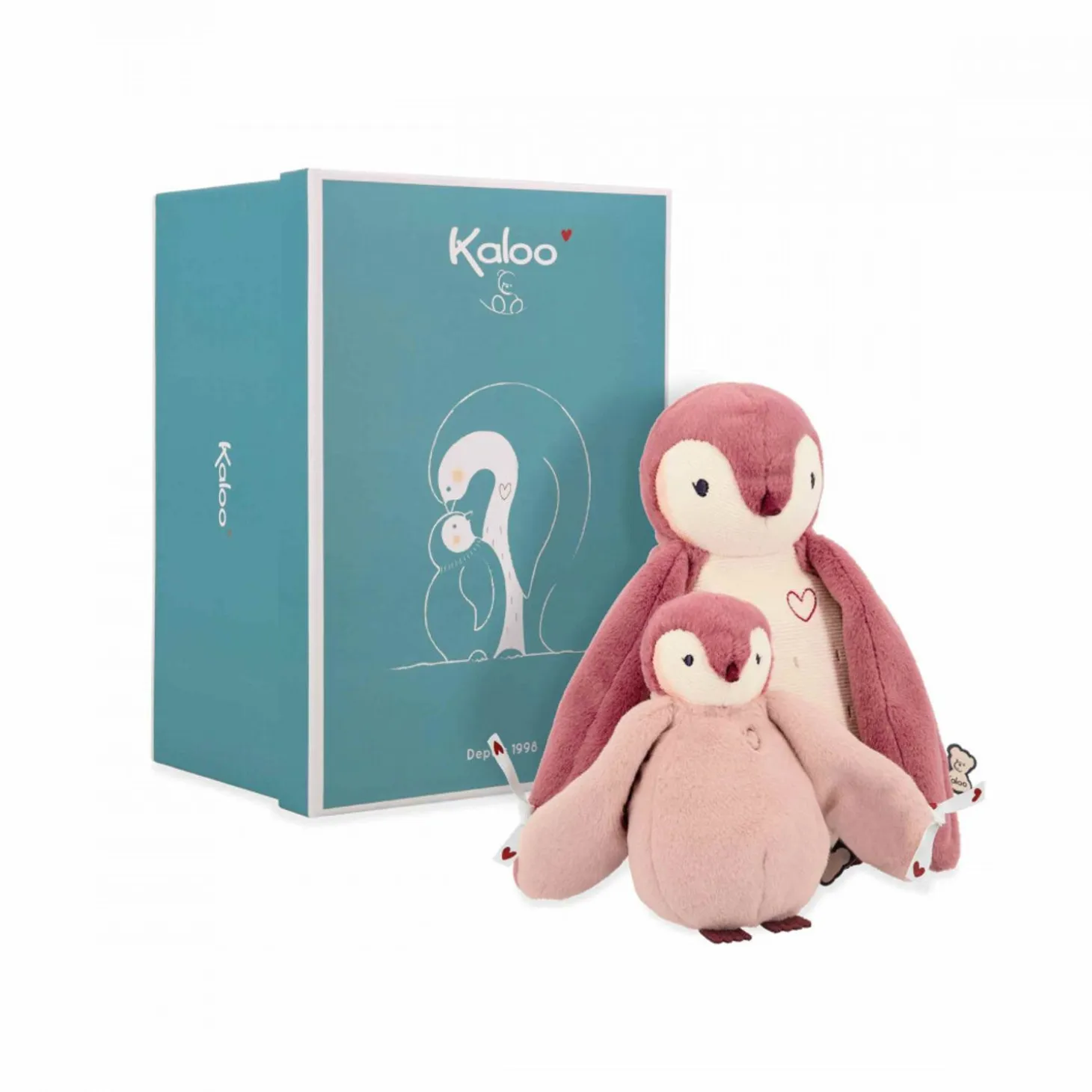 Kaloo Cuddle Plushies Penguin Pink