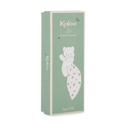 Kaloo Doudou Bear Carre Douceur Leaves Of Love