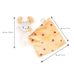 Kaloo Doudou Mouse Carre Douceur Season Fruits