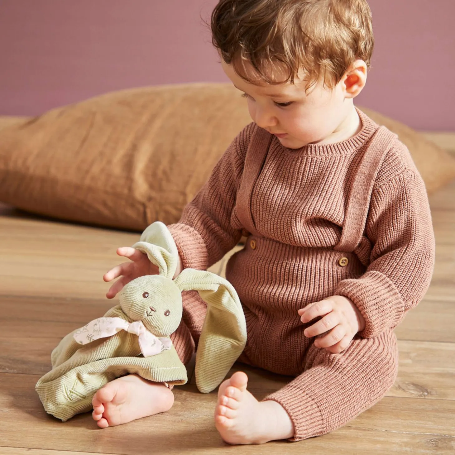 Kaloo Doudou Rabbit Green