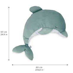 Kaloo My Dolphin Grow-With-Me Soothing Plush