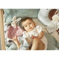 Kaloo Organic Cotton Doudou Rabbit Pink