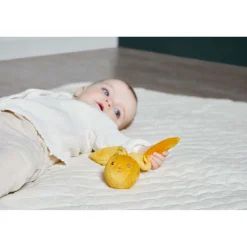 Kaloo Rabbit Rattle Ball Ochre