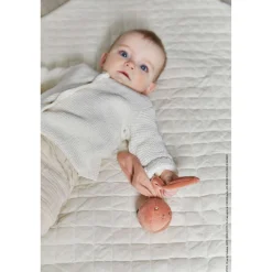 Kaloo Rabbit Rattle Ball Terracotta