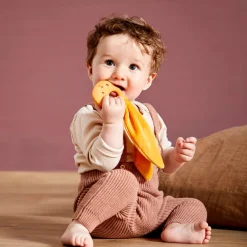 Kaloo Rabbit Teether Ochre